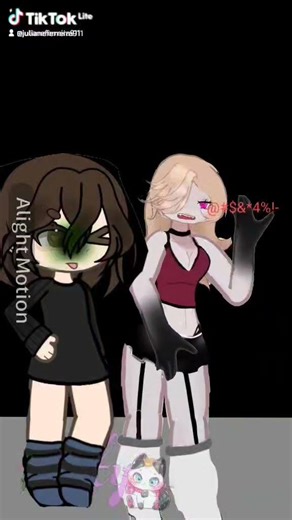 🤚pesou o clima🤚🙁 gqcha #gacha #gachaclub alight motion #edit Ibis Paint #