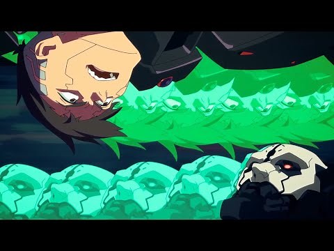 Cyberpunk Edgerunners - David vs Adam Smasher (Rebecca Death Scene)