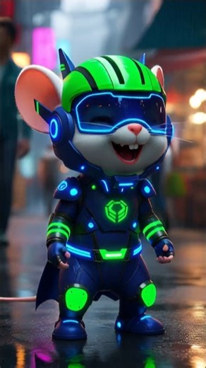 🐭 The Magical Suit of Mischief Mouse ✨ #shorts