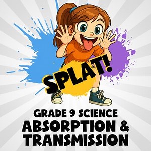 Absorption & Transmission SPLAT! Science Game - No Prep Grade 9 Review