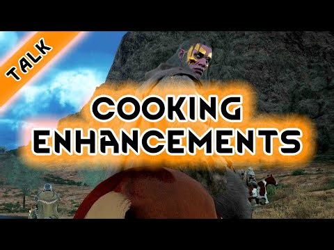 Cooking and Alchemy Enhancements Mortal Online 2 EXP and Loot Luck Buff Food in 4K