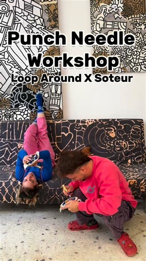 Loop Around on Instagram: "Punch Needle Workshop - Loop Around x @soteur Ενα workshop που δεν πρέπει σίγουρα να χάσεις 🥳 Στο τέλος θα φύγεις με το δικό σου χειροποίητο punch needle μπρελόκ ή σουβέρ, ή κρεμαστό 🧶 🗓️ Κυριακή 22/2 ⏰ 14:00 - 17:00 📍Αγ. Λαύρας 20, Νέα Ιωνία @studiolavra Στείλε μήνυμα στο @looparound.studio για να κλείσεις τη θέση σου 💌 #looparoundstudio #soteur #punchneedle #workshop #athens"