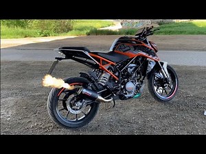 How to make your 125cc pop from exhaust