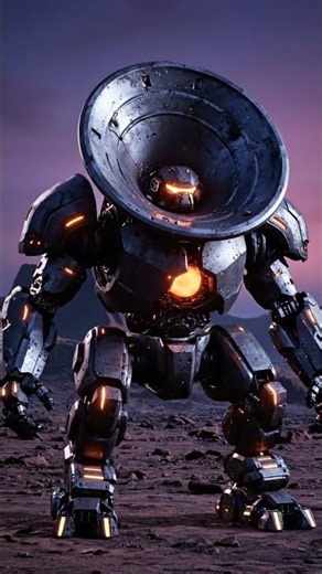 MECHA SOUND CANNON! 🔊 Colossal War Robot Transformation & Firing 4K #Mecha