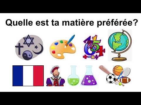 Les matières #2