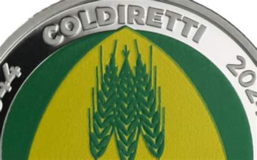 Coldiretti, moneta celebrativa per 80 anni: è il primo conio da 4 euro