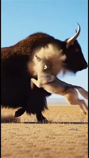 Wolf vs. Mama Yak: Who’s the Real Boss?