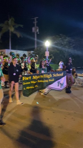 Fort Myers High School Marching Band at Edison Festival