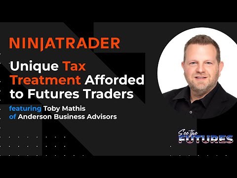 See the Futures | Unique Tax Treatment Afforded to Futures Traders | NinjaTrader and Toby Mathis