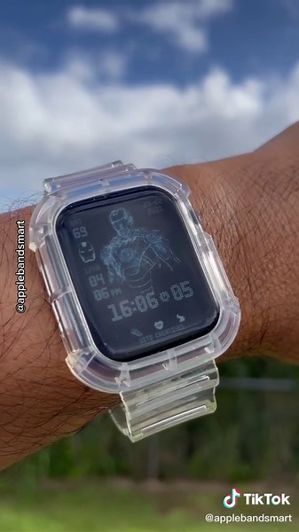 Transparent Silicone Band for Any Occasion #applewatch #applewatchband #applewatch3