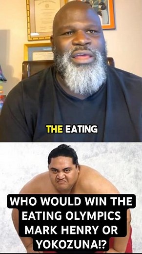 MARK HENRY & YOKOZUNA EATING OLYMPICS 😂