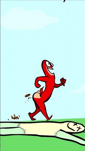 Best funny animation doodieman flying #shorts #funny #funnyvideo #doodieman