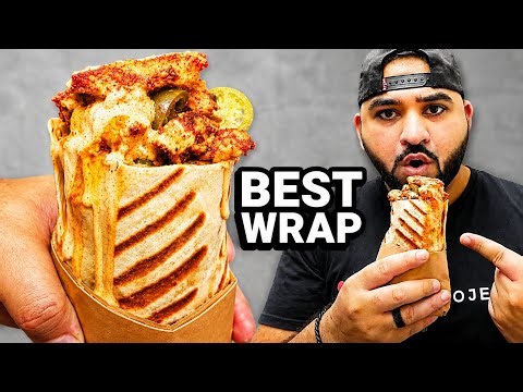 CHICKEN WRAP RECIPE | You'll Never Order Out Again!