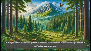 Membranepotential in biology