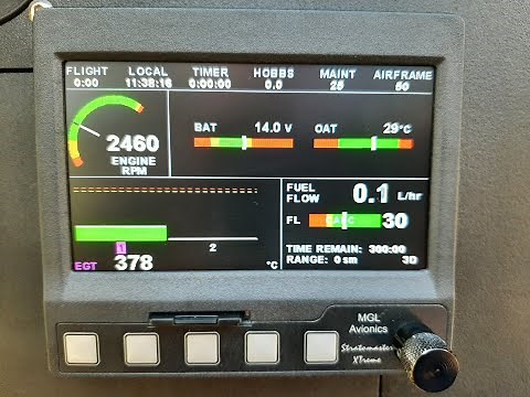 MGL Xtreme EFIS Flight Test
