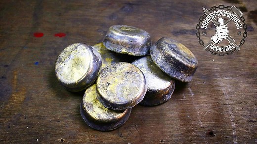 Casting Brass Cakes from Scrap