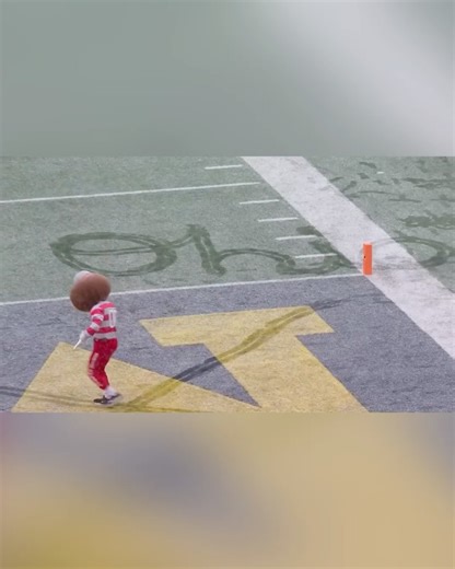 Sports Culture on Instagram: "Brutus crossed out the Michigan M and wrote the Ohio script in the snow 😭😭 Then the Michigan grounds crew came in and wiped it away as fast as they could 😂😂😂😂 This rivalry man 👏👏 Follow US (@sportsculture) to stay tapped in if you love sports 🔥"