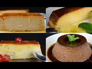 5 recetas para hacer flan casero, aprende todos mis trucos