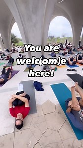 C(om)e together at Confluence Park✨ 🧘‍♀️A weekly ritual to reset your mind, body and soul 💕 FREE YOGA every Sunday @ 10 AM 💕 🙏 Presented by @mobileom and @sariverfoundation ✨Details & sign up 👉 mobileomtx.com✨ | Mobile Om Yoga