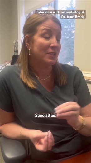 What do you like about audiology? #audiology #healthcare #interview