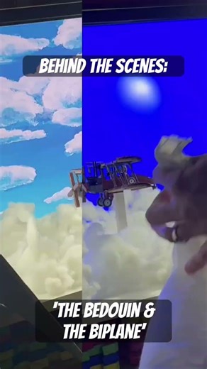 WW1 biplane LEGO animation behind the scenes. Full video on channel! #lego #stopmotion #animation