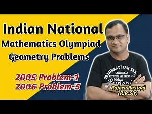 INMO GEOMETRY PROBLEMS....