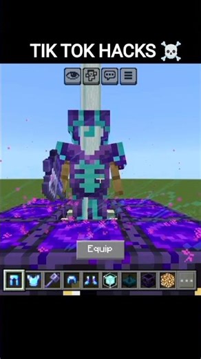 Minecraft TikTok Hacks ☠️#minecraft#viral#minecrafttiktokhacks