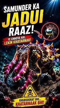 The Sea Creature That Walks and Changes Colors! 🦑😱