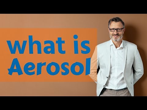 Aerosol | Definition of aerosol