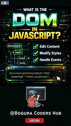 What is DOM in JavaScript? | DOM in JavaScript – Finally Explained Clearly! | Beginners Must Watch!