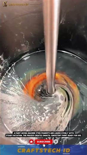 Paint Mixing Machine in Action | Smooth & Consistent Color Blending #machine #factoryproducts