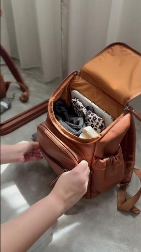 Super Quick & Neat Packing with My OiOi Diaper Bag | Review bag