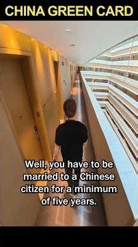 How I Actually Got a China Green Card... #immigration #tips