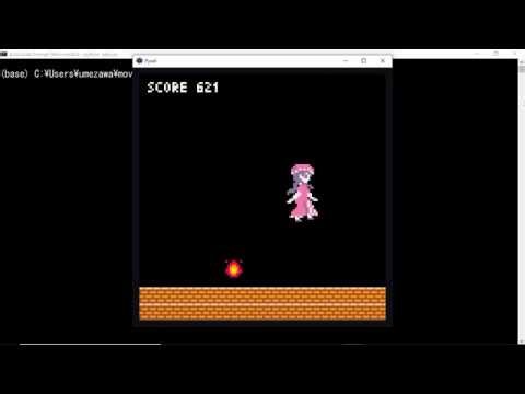 Python Pyxel で歩行アニメーション処理を作ってみた【プログラミング解説】