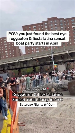 Cabana Yacht Kickoff: NYC Boat Party Season Begins #shorts