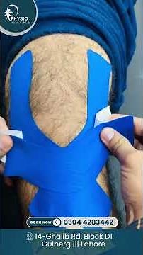 How to Tape a Knee with Kinesiology Tape