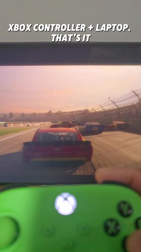 Xbox controller. Laptop. Zero extras #laptopgaming #gamingpc #xbox
