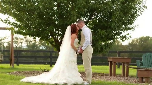 Watch this couple take photos in front of the same tree every year