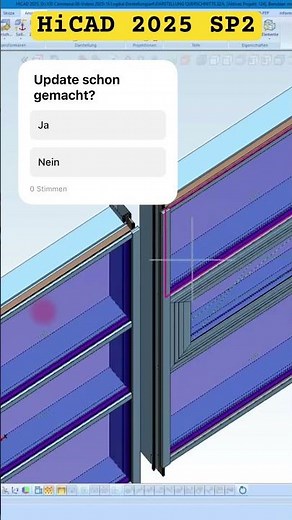 HiCAD Academy: Extended cross-sectional display with the LogiKal interface #news #cad