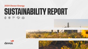 Today we released our 2024 Sustainability Report highlighting our continuing efforts to deliver industry-leading results while being a good neighbor, valued community partner, responsible environmental steward and supportive employer. Learn more here: https://devonener.gy/2024SR | Devon Energy