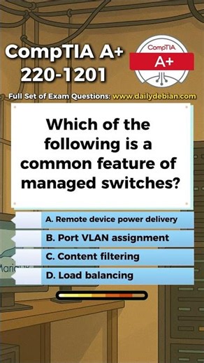 CompTIA A+ (220-1201) Exam-Style Practice Question 2026