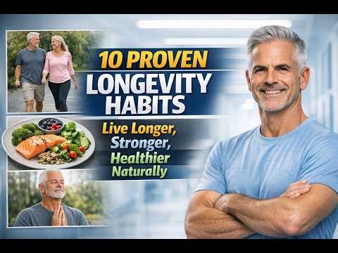 10 Proven Longevity Habits How to Live Longer, Stronger, and Healthier Naturally