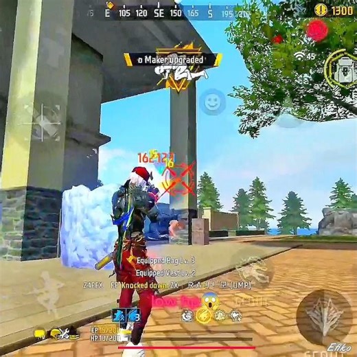 LOW HP GAMEPLAY 😱👿