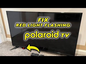 Fix Your Polaroid TV with Red Light Blinking