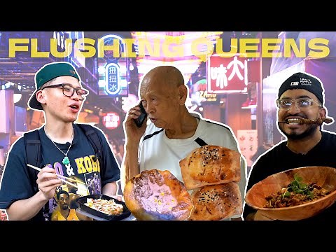 MASSIVE Food Crawl of NYC’S LARGEST Chinatown! (Flushing, Queens Chinatown Food Court Tour!)