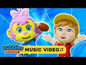 🏈 We’re a Team! Football Song for Kids | Teamwork & Game Day Dance