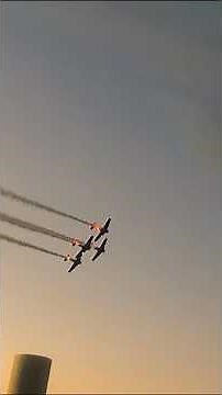 The Aeroshell (now Titan) Aerobatic Team #njairshow #aviation #aeroshell #titanaerobaticteam #t6