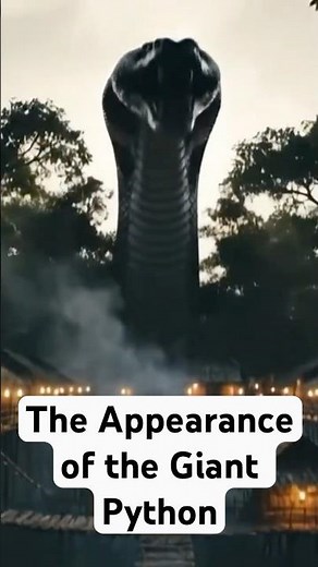 The Appearance of the Giant Python