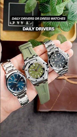 Choose a Collection: Daily Drivers or Dress Watches? | SwissWatchExpo