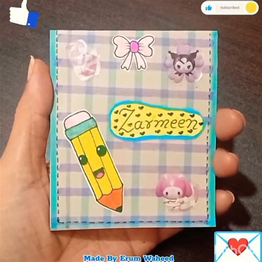 diy mini paper notepad #short #ytshorts #viral #trending #handmade #papercraft #diy #craft #ai
